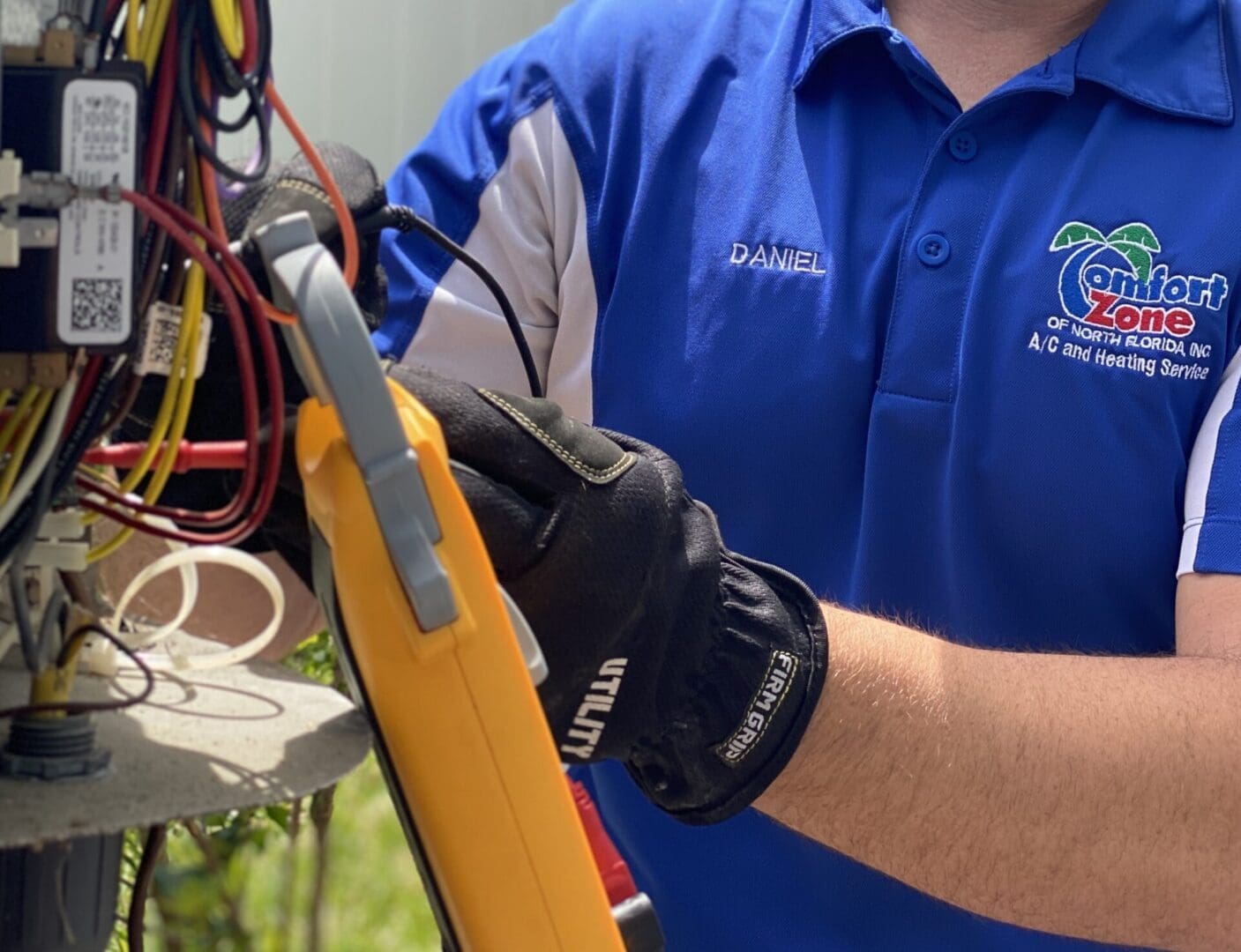 AC repair in Jacksonville AC repair near Jacksonville, Fl by a service technician